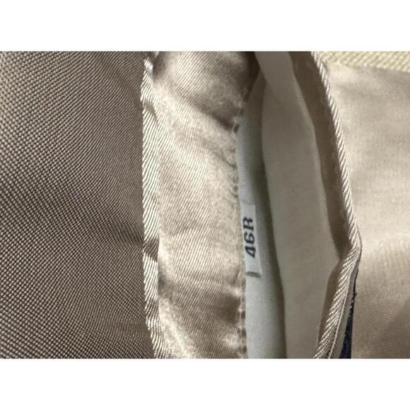 Brooks Brothers tan wool/silk/linen single-breasted sportscoat/blazer Size 46R - Picture 11 of 11